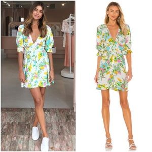 FAITHFULL THE BRAND Caliente Mini Dress in Ilona Floral